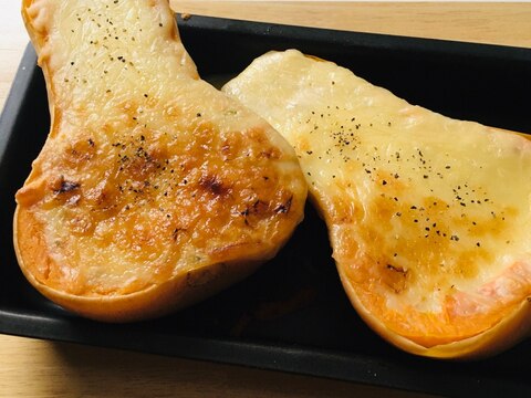 レンジとトースターのみ 丸ごとかぼちゃグラタン レシピ 作り方 By 二時のかっぱ 楽天レシピ